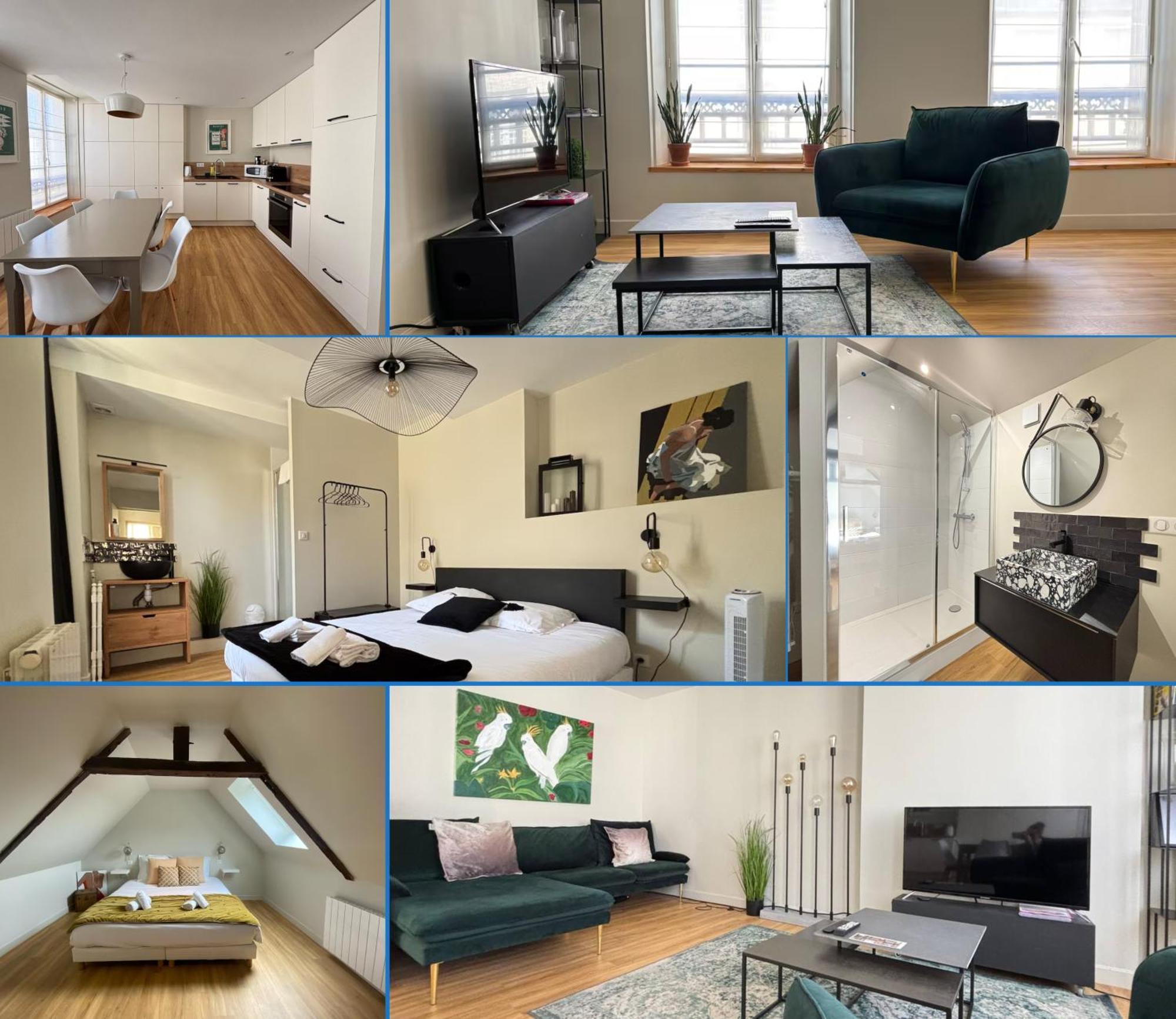 Bajocasse Apt Duplex Spacieux 3 Ch 2 Sdb Cosy Plein Centre Bayeux Decoration Elegante Proche Plages Du Debarquement Dış mekan fotoğraf